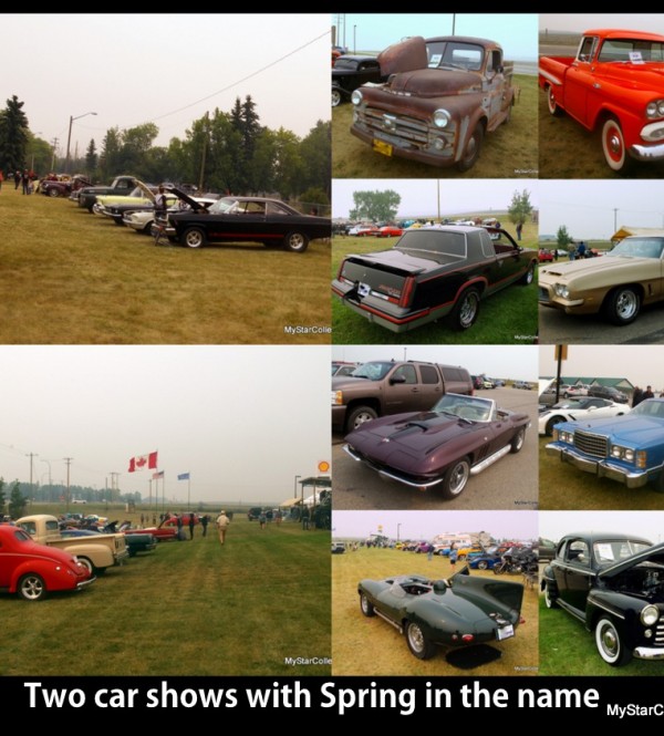 A TALE OF TWO SPRINGS ON TIME FOR THE SPRING HILL CAR SHOWAND TRYING