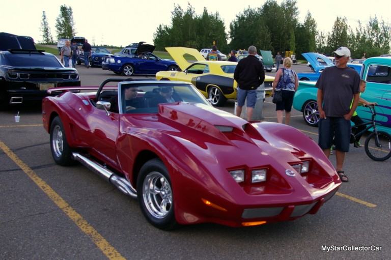 SEPTEMBER 2016: IT’S NOT THE CAR FROM CORVETTE SUMMER-IT’S A VERY COOL FATHER/SON ’73 VETTE PROJECT