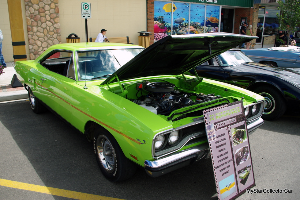 DECEMBER 2016: '70 ROAD RUNNER—SOME AUCTION EXPERIENCE AND A NEW MEMORY IS  BORN