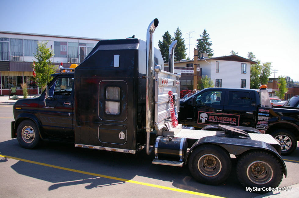 January 18 What Happens When A 1986 Ford Van Becomes A Big Rig Mystarcollectorcar