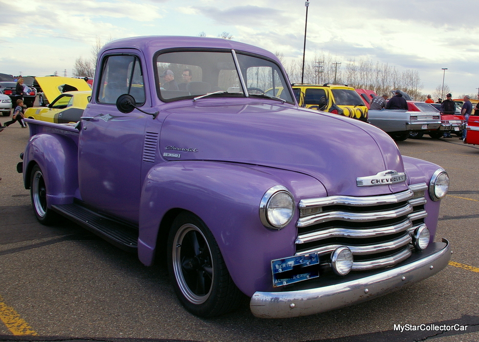 1951 chevy truck interior