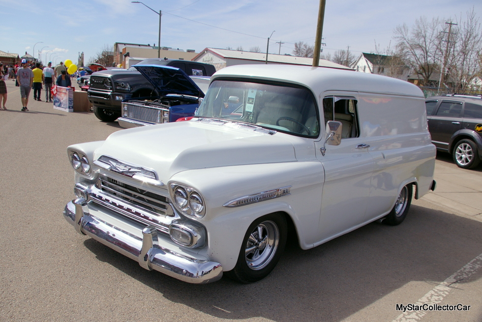 JULY 2018 42 YEARS AND COUNTING WITH A 1958 CHEVROLET APACHE PANEL TRUCK MyStarCollectorCar