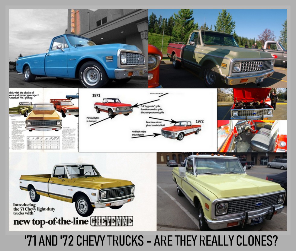 Mscc May 3 Feature Friday Identification Of A Clone How To Pick Out A 1971 Chevy Truck From A 72 Chevy Truck Mystarcollectorcar