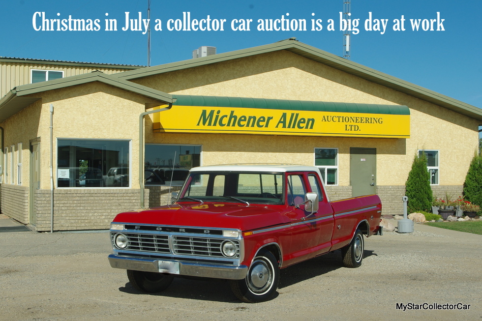 THE MICHENER-ALLEN COLLECTOR CAR AUCTION – IT'S LIKE CHRISTMAS IN JULY