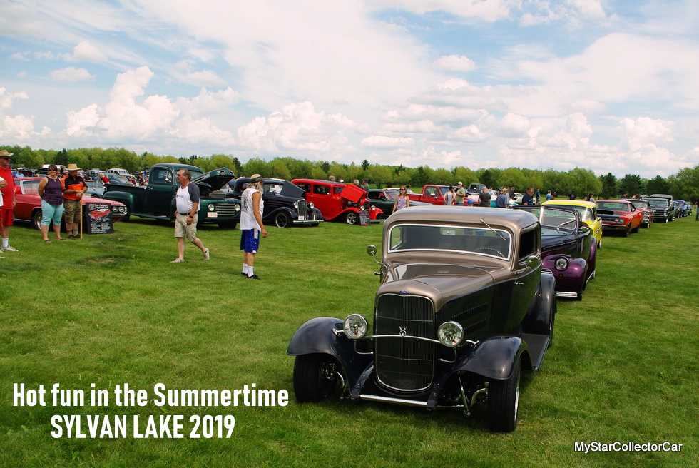 HOT FUN IN THE SUMMERTIME AT THE SYLVAN LAKE CAR SHOW MyStarCollectorCar