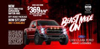 CAM CLARK FORD AIRDRIE–BEAST MODE ON