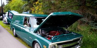 DECEMBER 2019: A 1969 CHEVY PANEL TRUCK RESTO MOD IS NOW FAST AND COOL
