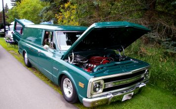 DECEMBER 2019: A 1969 CHEVY PANEL TRUCK RESTO MOD IS NOW FAST AND COOL