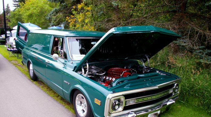 DECEMBER 2019: A 1969 CHEVY PANEL TRUCK RESTO MOD IS NOW FAST AND COOL
