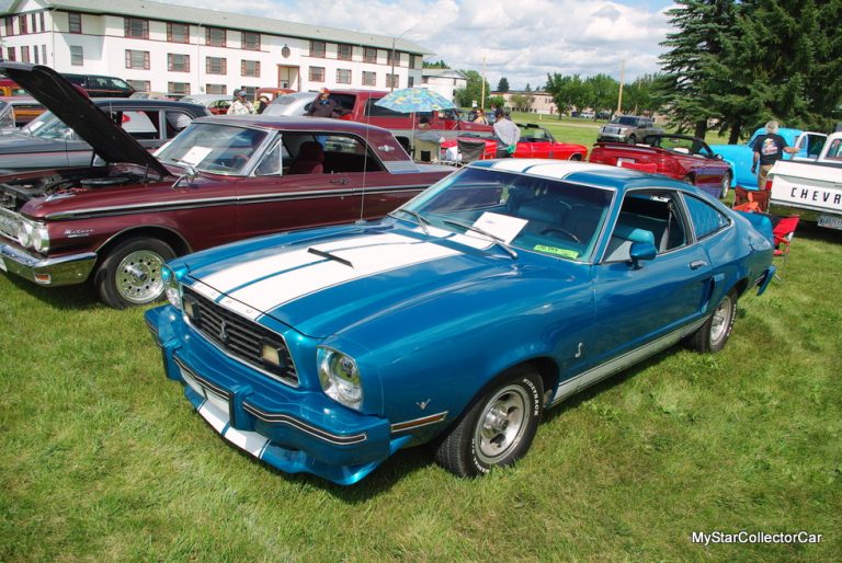 DECEMBER 2019: A VERY RARE 1977 MUSTANG II COBRA TRIBUTE HATCHBACK HAS A BIG BITE