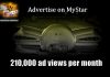 ADVERTISE ON MYSTARCOLLECTORCAR