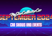MYSTARCOLLECTORCAR SEPTEMBER 2024 CAR SHOWS AND EVENTS
