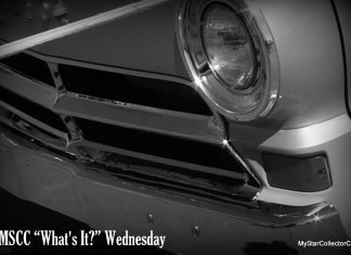 MSCC SEPTEMBER 25 “WHAT’S IT?” WEDNESDAY—A MID-WEEK TEST FOR CAR GUYS