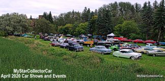 MYSTARCOLLECTORCAR APRIL 2020 CAR SHOWS AND EVENTS