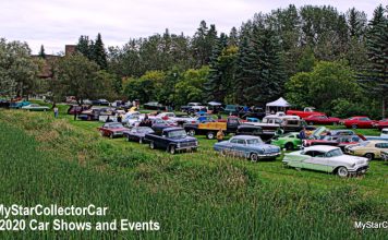 MYSTARCOLLECTORCAR AUGUST 2020 CAR SHOWS AND EVENTS