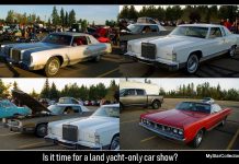 HAS THE TIME ARRIVED FOR A LAND YACHT-ONLY CAR SHOW?