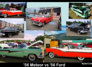 LET THE FISTFIGHTS BEGIN: 1956 FORD OR 1956 METEOR?