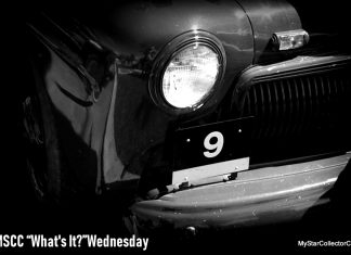 MSCC OCTOBER 16 “WHAT’S IT?” WEDNESDAY— IT’S THE STANDARD ONE HEADLIGHT-ONE TAILLIGHT PATTERN