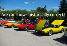MSCC NOVEMBER 7 FEATURE FIVE FOR FRIDAY: FIVE CAR SHOW MYTHS—THEY’RE A NICE STEP BACK IN TIME BUT THEY’RE NOT HISTORICALLY CORRECT