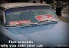 MSCC OCT 18 FEATURE FIVE FOR FRIDAY: FIVE REASONS WHY YOU SOLD YOUR BELOVED OLD CAR