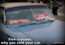 MSCC OCT 18 FEATURE FIVE FOR FRIDAY: FIVE REASONS WHY YOU SOLD YOUR BELOVED OLD CAR