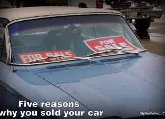 MSCC OCT 18 FEATURE FIVE FOR FRIDAY: FIVE REASONS WHY YOU SOLD YOUR BELOVED OLD CAR