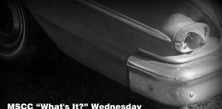 MSCC OCTOBER 9 “WHAT’S IT?” WEDNESDAY—SOLVE A MID-WEEK PUZZLE WITH TWO CLUES