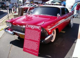 OCTOBER 8, 2009: “SCARY RIDES” MOVIE STAR CHRISTINE-’58 PLYMOUTH WITH A HOLLYWOOD ADDRESS