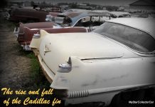 WHAT GOES UP MUST COME DOWN….. THE RISE AND FALL OF THE CADILLAC TAIL FIN