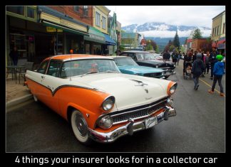 FOUR THINGS YOUR INSURER LOOKS FOR IN A COLLECTOR CAR