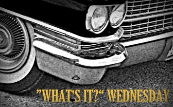 MSCC NOVEMBER 6 “WHAT’S IT?” WEDNESDAY—ONE CAR, ONE SIDE, ONE ANSWER