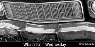 MSCC NOVEMBER 13 “WHAT’S IT WEDNESDAY?”—TAKE A GRILLE AND A TAILLIGHT—THERE’S YOUR ANSWER