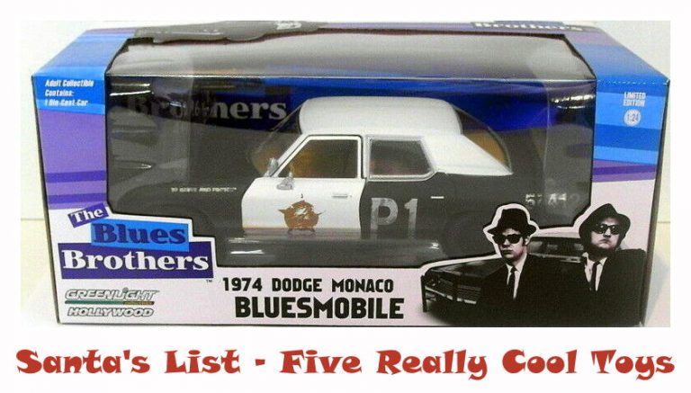 DEC 13 FEATURE FIVE FOR FRIDAY: FIVE REALLY COOL TV AND MOVIE TOY MODELS SANTA SHOULD LEAVE IN YOUR STOCKING