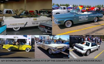 JANUARY 16 FEATURE FIVE FOR FRIDAY: FIVE OF THE COOLEST INDY PACE CARS EVER BUILT
