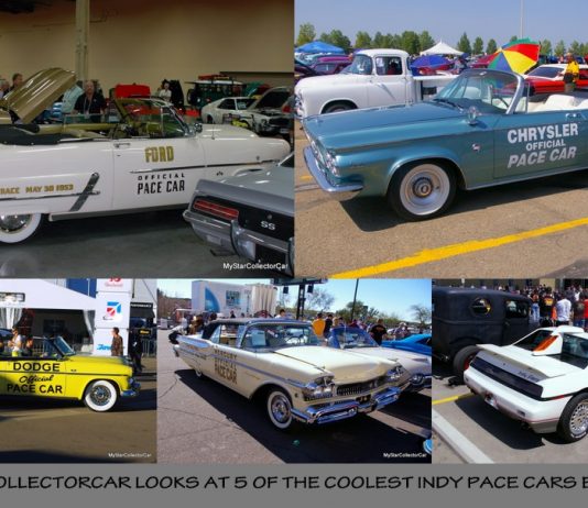 JANUARY 16 FEATURE FIVE FOR FRIDAY: FIVE OF THE COOLEST INDY PACE CARS EVER BUILT