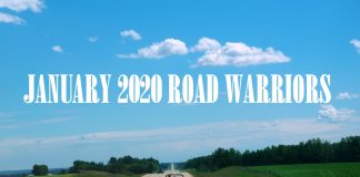 JANUARY 2020 ROAD WARRIORS – THE CURE FOR THE MID-WINTER BLUES