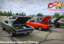 THE ROAD TO COMPLETE STUPIDITY IS PAVED WITH CRUSHED 1970 CHARGERS
