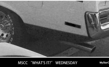MSCC “WHAT’S IT?” WEDNESDAY – THE OLD TAILLIGHT-HEADLIGHT CLUE STRATEGY