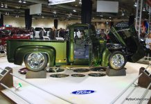 OCTOBER 2020: A 1955 FORD F-100 IS TRANSFORMED INTO A CUSTOM PRO TOURING BEAST