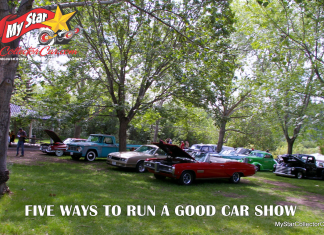 THE MYSTARCOLLECTORCAR ANNUAL FIVE THINGS YOU NEED TO DO FOR A SUCCESSFUL CAR SHOW
