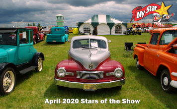APRIL 2020 STARS OF THE SHOW – THEY’RE NOT ALWAYS HELD ON SUNNY DAYS