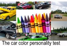 DOES THE PAINT ON YOUR CAR MATCH YOUR PERSONALITY?