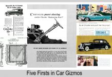 MSCC MARCH 6 FEATURE FIVE FOR FRIDAY: MYSTARCOLLECTORCAR SALUTES FIVE “FIRSTS” IN CAR GIZMOS
