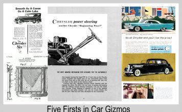 MSCC MARCH 6 FEATURE FIVE FOR FRIDAY: MYSTARCOLLECTORCAR SALUTES FIVE “FIRSTS” IN CAR GIZMOS