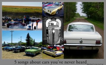 APRIL 10 FEATURE FIVE FOR FRIDAY: FIVE CAR SONGS YOU’VE PROBABLY NEVER HEARD
