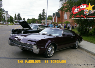 LADIES AND GENTLEMEN…PRESENTING THE EXCITING AND BOLD NEW 1966 OLDS TORONADO!