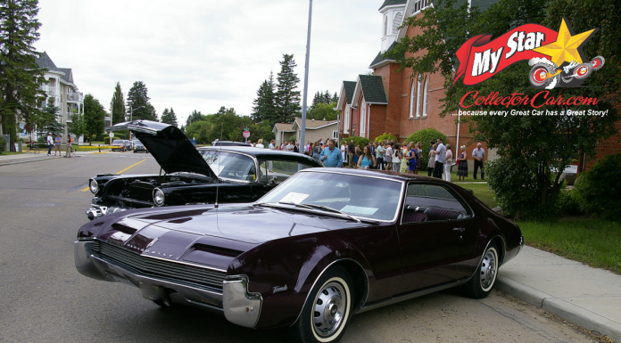 LADIES AND GENTLEMEN…PRESENTING THE EXCITING AND BOLD NEW 1966 OLDS TORONADO!