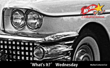 MSCC APRIL 15 “WHAT’S IT?” WEDNESDAY – SURE, IT HAS 4 HEADLIGHTS AND A LOT OF TRIM