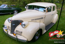 MAY 2020: A 1939 CHEVY FOUR-DOOR SEDAN RESTO MOD MADE A PERFECT FAMILY WEDDING VEHICLE
