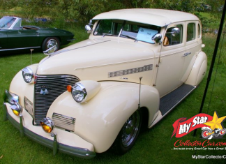MAY 2020: A 1939 CHEVY FOUR-DOOR SEDAN RESTO MOD MADE A PERFECT FAMILY WEDDING VEHICLE